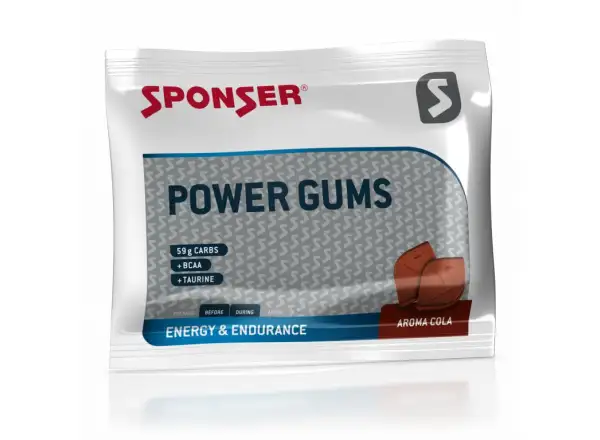 Sponser Power Gums energy Gummibärchen Cola 10 Stk 75 g