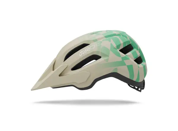 Giro Fixture II Helm Mat Stone/Green Rush