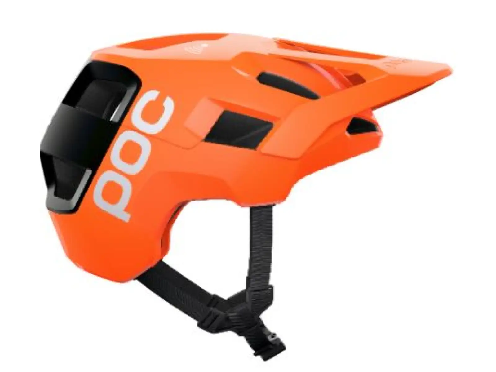 POC Kortal Race MIPS Helm Fluorescent Orange AVIP/Uranium Black Matt