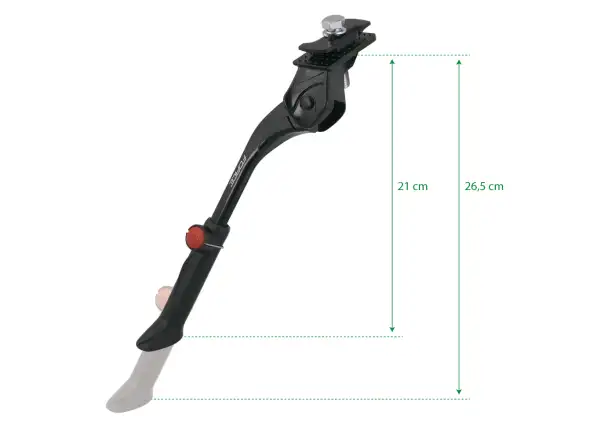 Force AL Ständer 16-20" unter dem Rahmen.