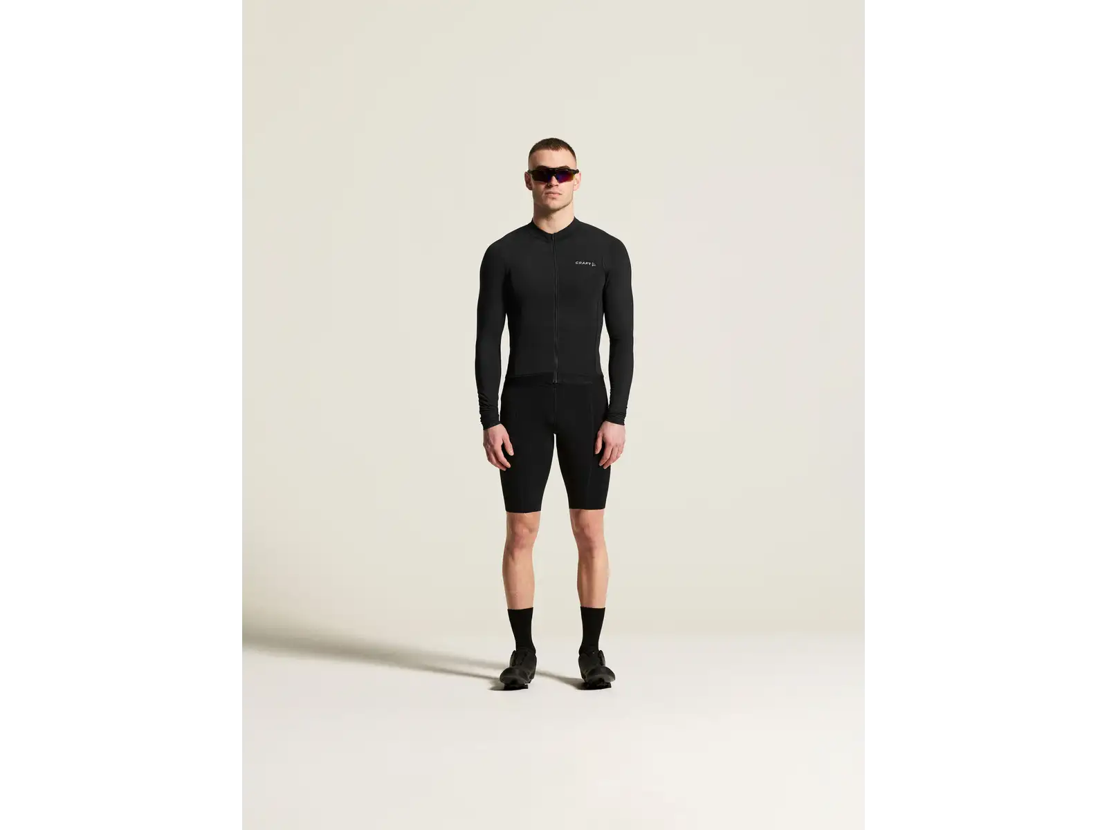 Craft Endur Training Herren-Trikot Langarm schwarz