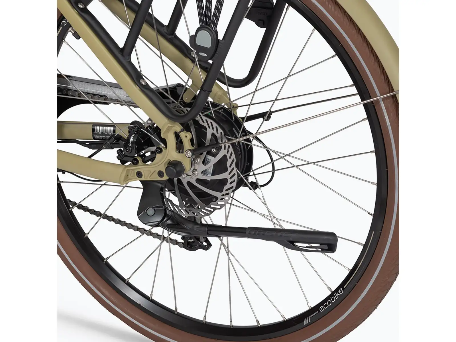 Ecobike X-City Stadt E-Bike 468 Wh Cappuccino