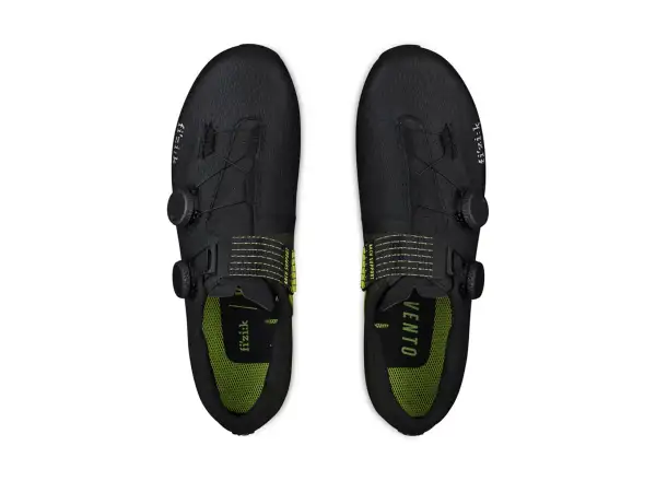 Fizik Stabilita Carbon Herren Rennradschuhe Black/Yellow Fluo
