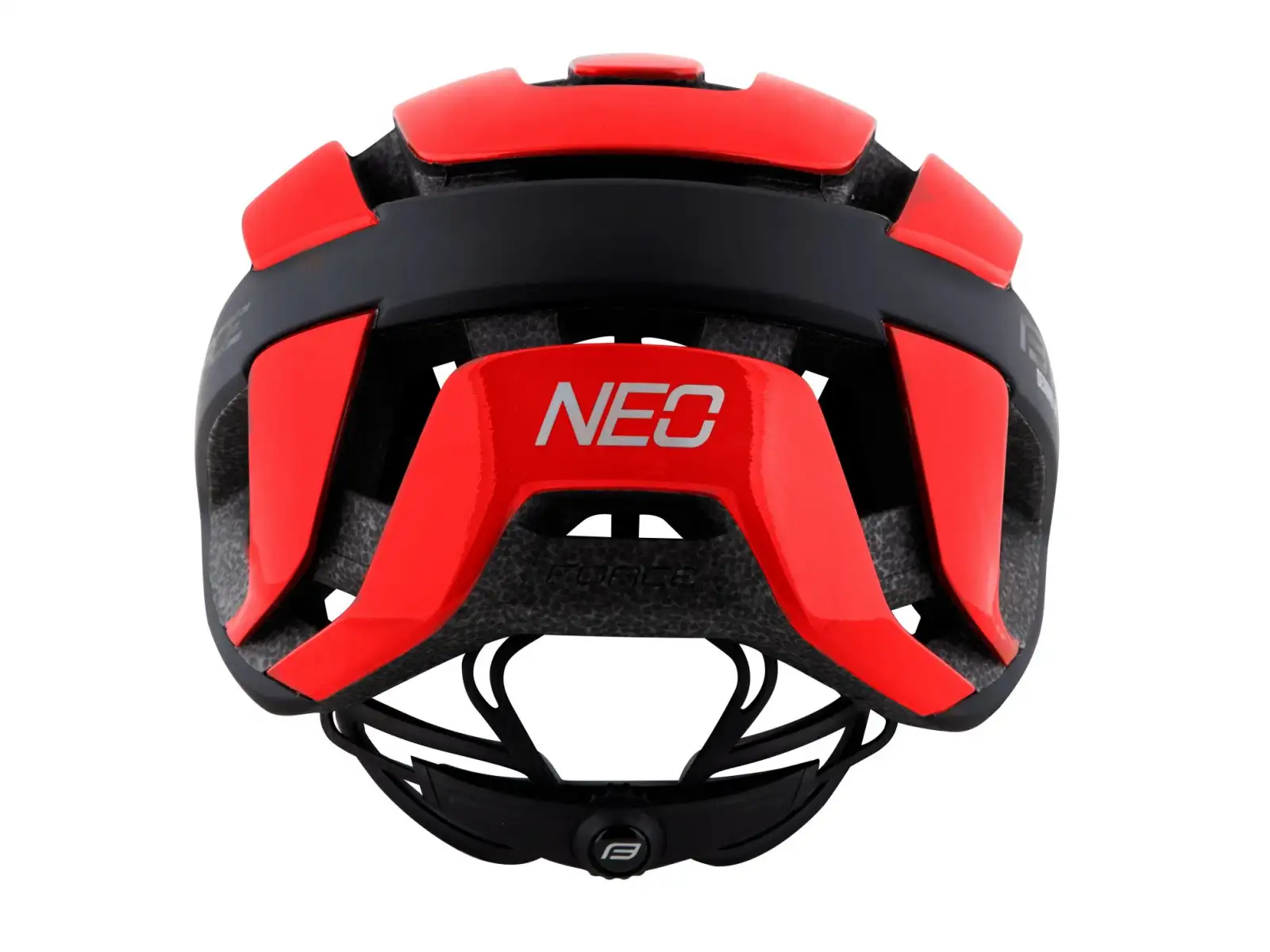 Force Neo Fahrradhelm Rot/Schwarz