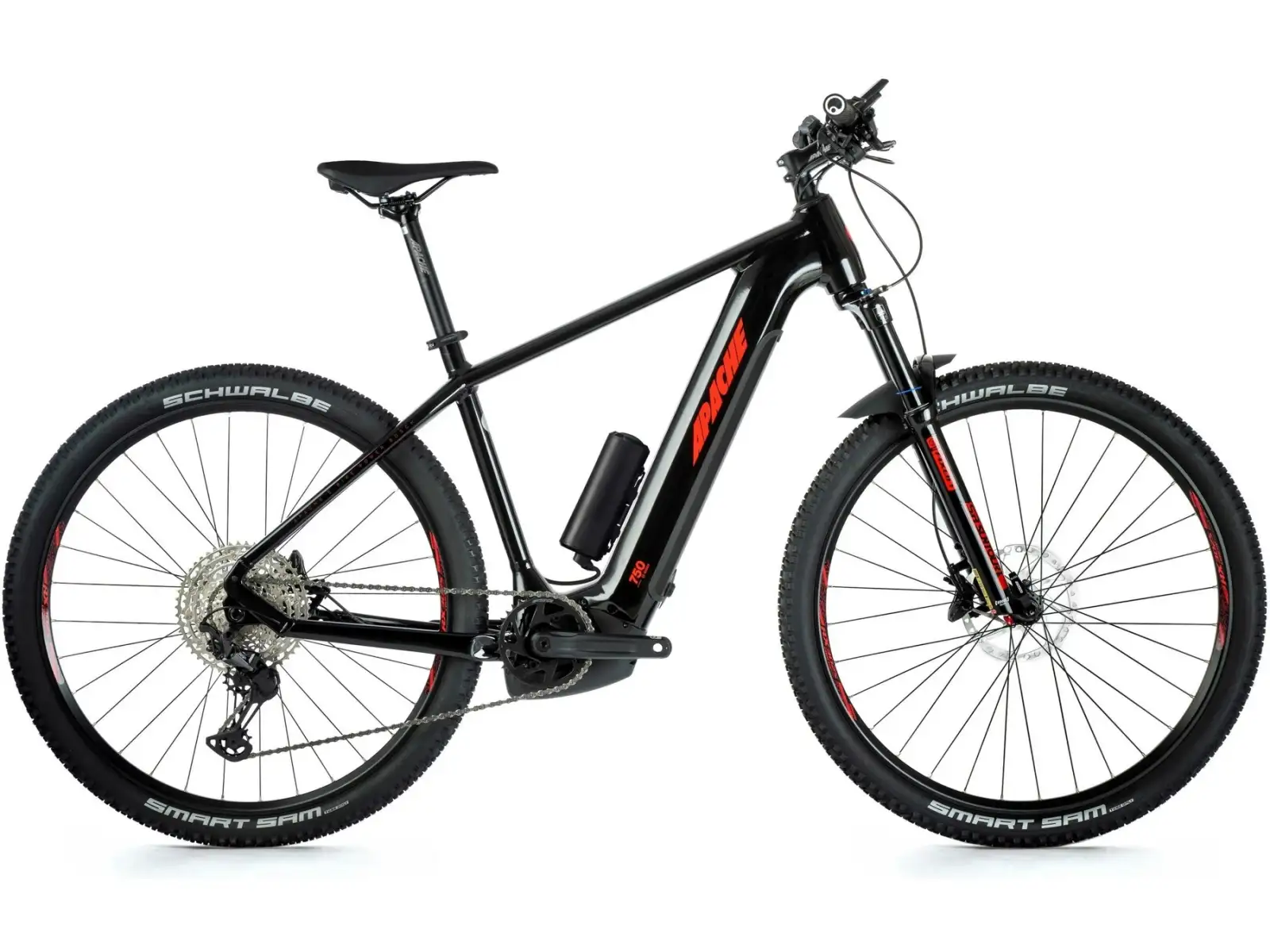 Apache Hupahu 2 E-Mountainbike (Bosch 1000 Wh) Schwarz