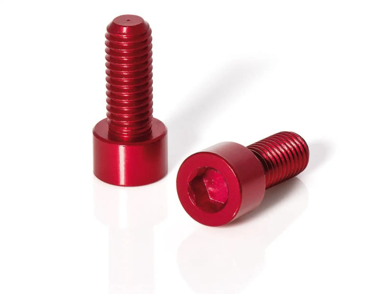 XLC BC-X02 Alu Korb Schrauben 2 Stück rot