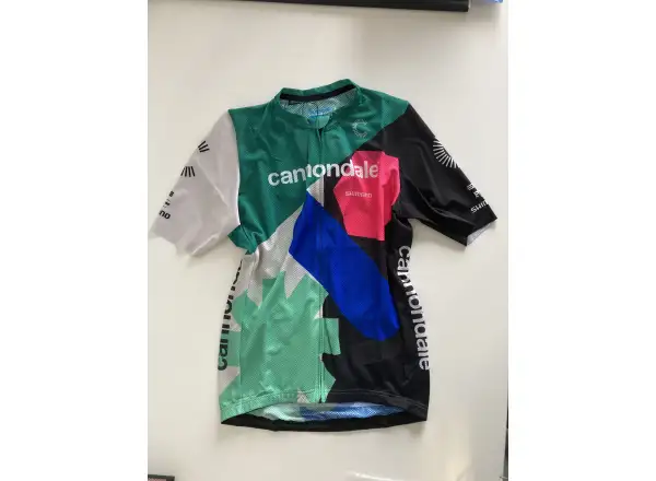 Cannondale CFR Replica Herren Kurzarmtrikot grün/blau