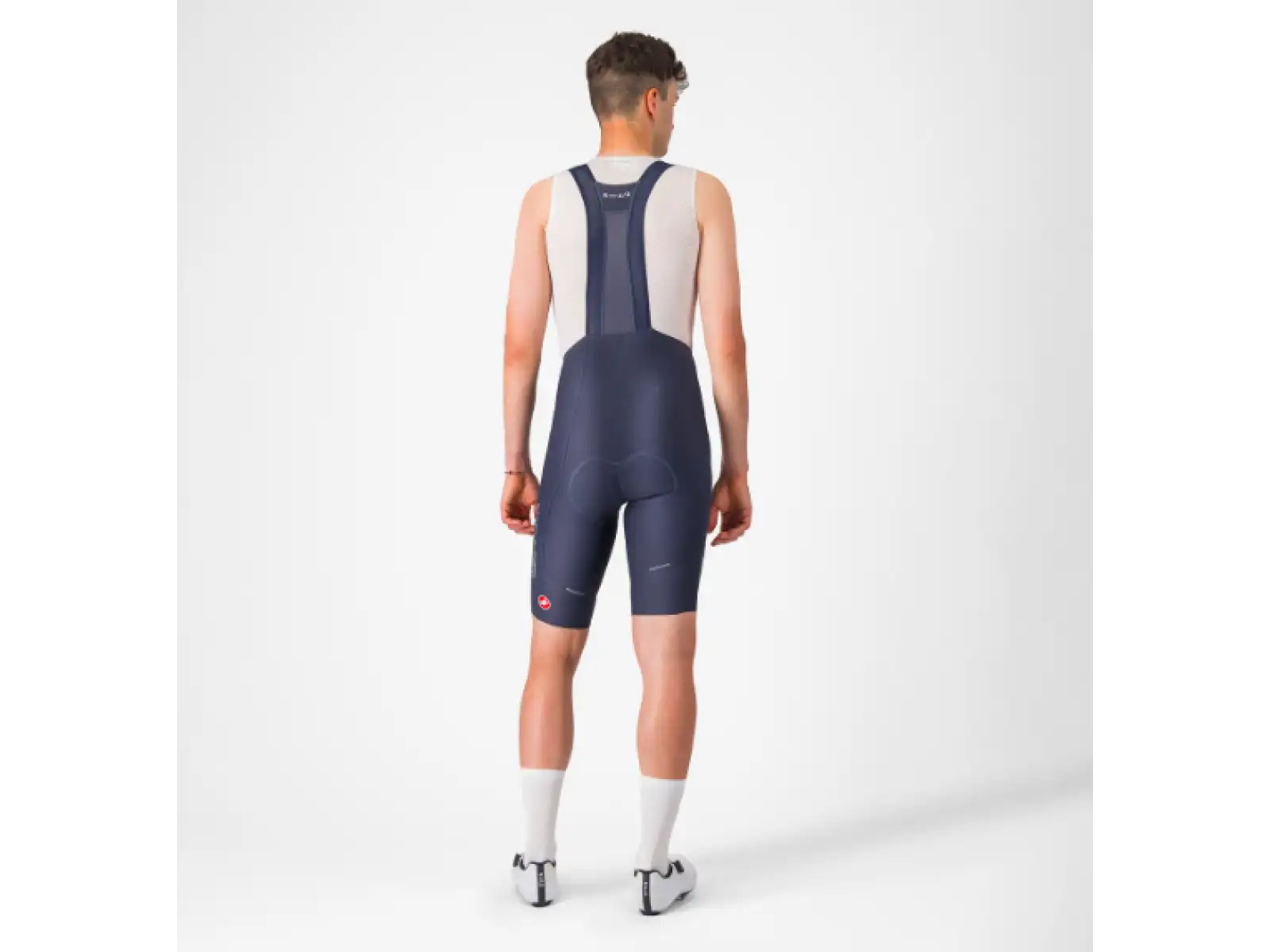 Castelli Espresso R-A/D Herren-Shorts mit Polsterung und Trägerhose Twilight Blue