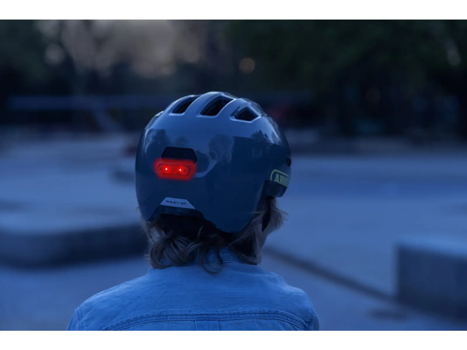 Abus Smiley 3.0 ACE LED Kinderhelm Royal Blue