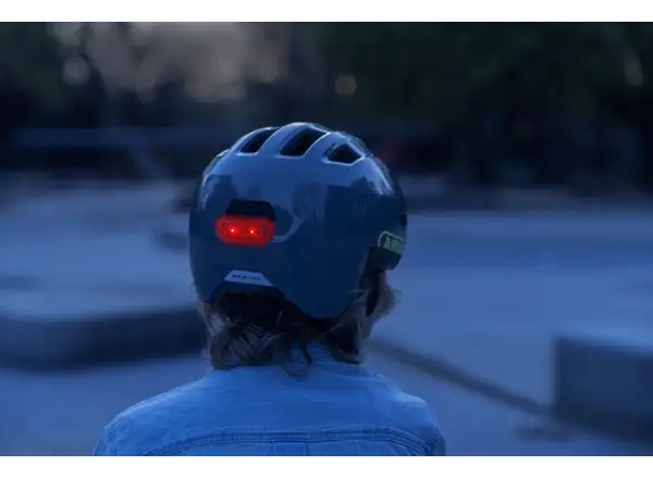 Abus Smiley 3.0 ACE LED Kinderhelm Royal Blue
