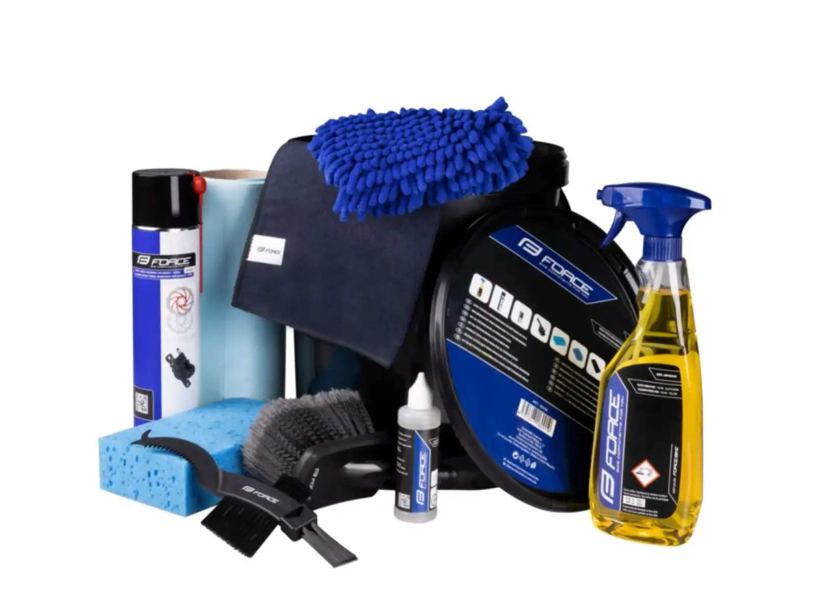 Force Wash Box Reinigungsset für das Waschen von Rädern