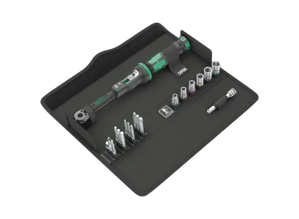 Wera Click-Torque A 6 Set 1 1/4" 2,5-25 Nm Drehmomentsatz 20 Teile