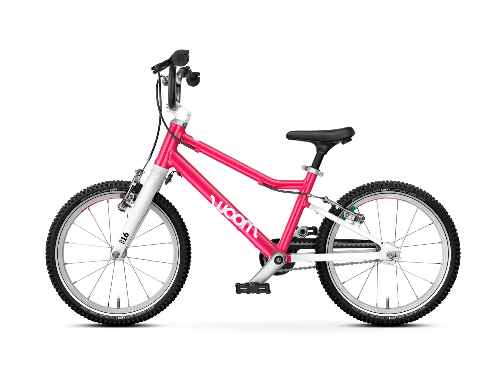 Woom GO 3 Hot Pink 16 Kinderfahrrad