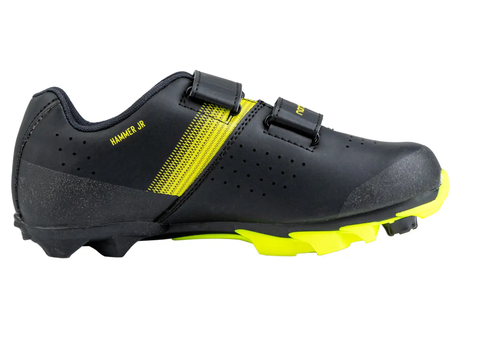 Northwave Hammer Junior Kinder XC-Schuhe Black/Yellow Fluo