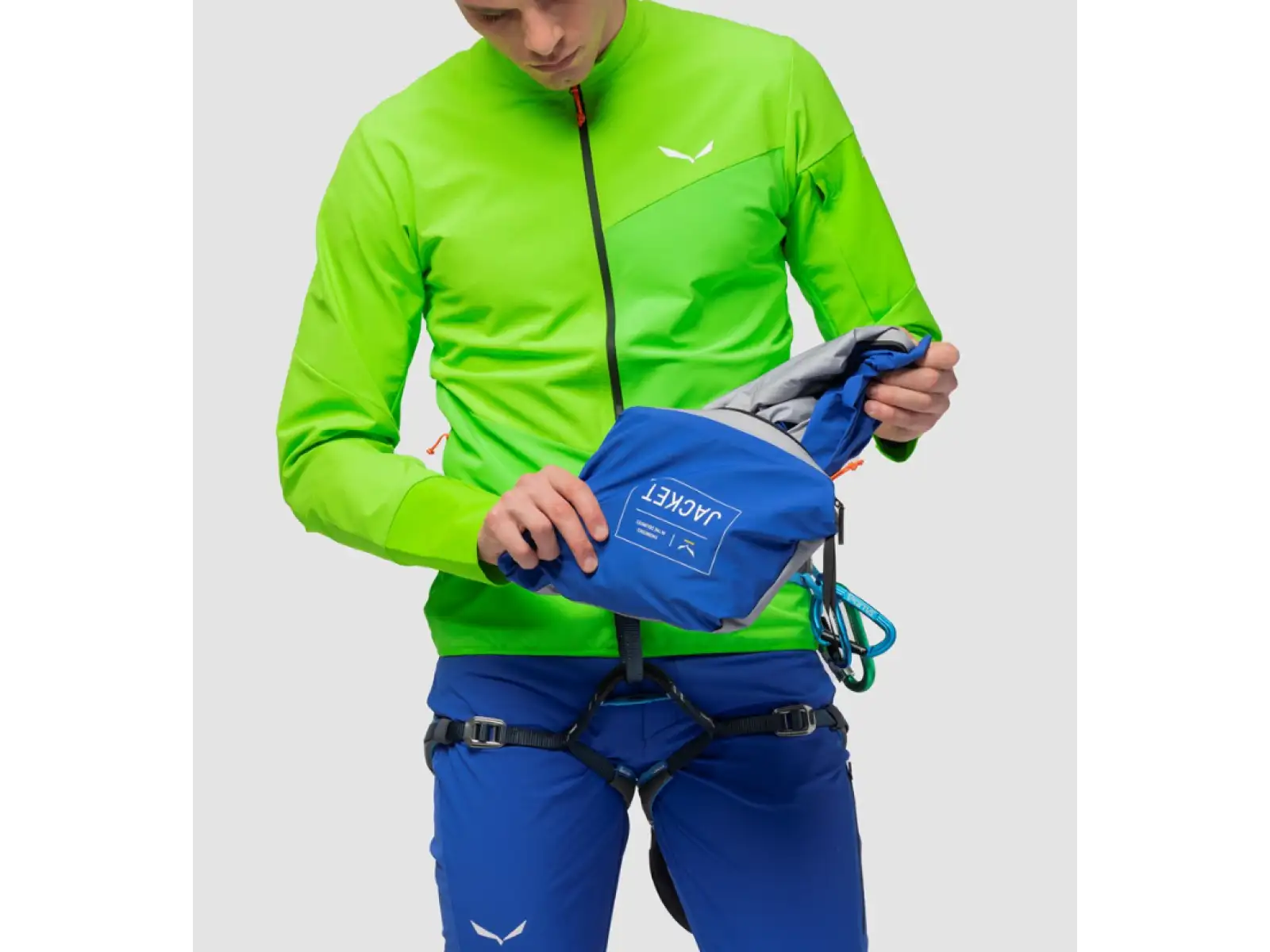 Salewa Agner 2 PTX 3L Herrenjacke – Electric