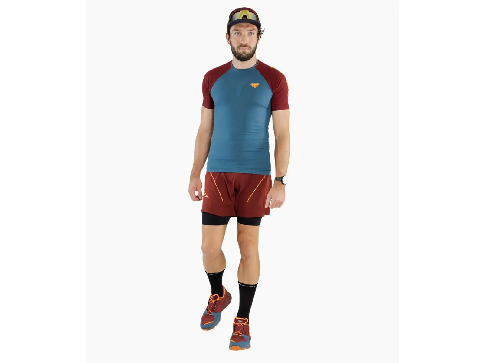 Dynafit Ultra 100 Herren-Laufschuhe Syrah/Mallard Blue