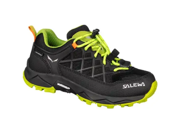 Salewa Wildfire WP Kinder Outdoor-Schuhe Schwarz/Gelb
