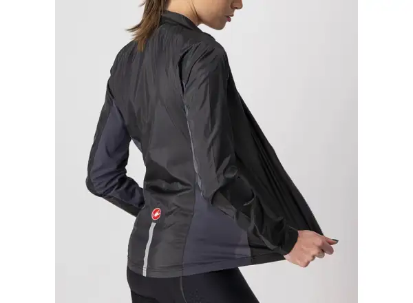 Castelli Squadra Stretch Damen Windjacke light black/dark gray
