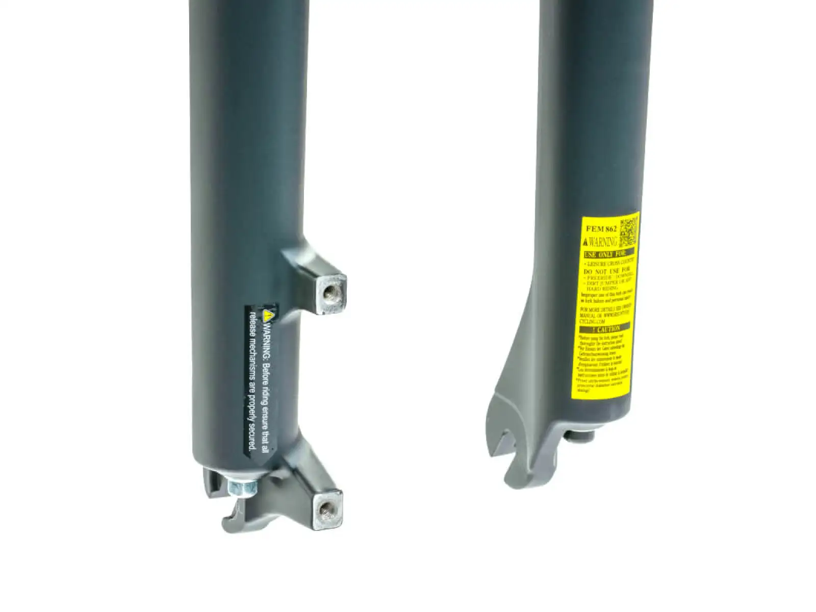 SR Suntour XCM HLO DISC 100 mm 27,5" MTB Federungsgabel in Schwarz ohne Aufkleber