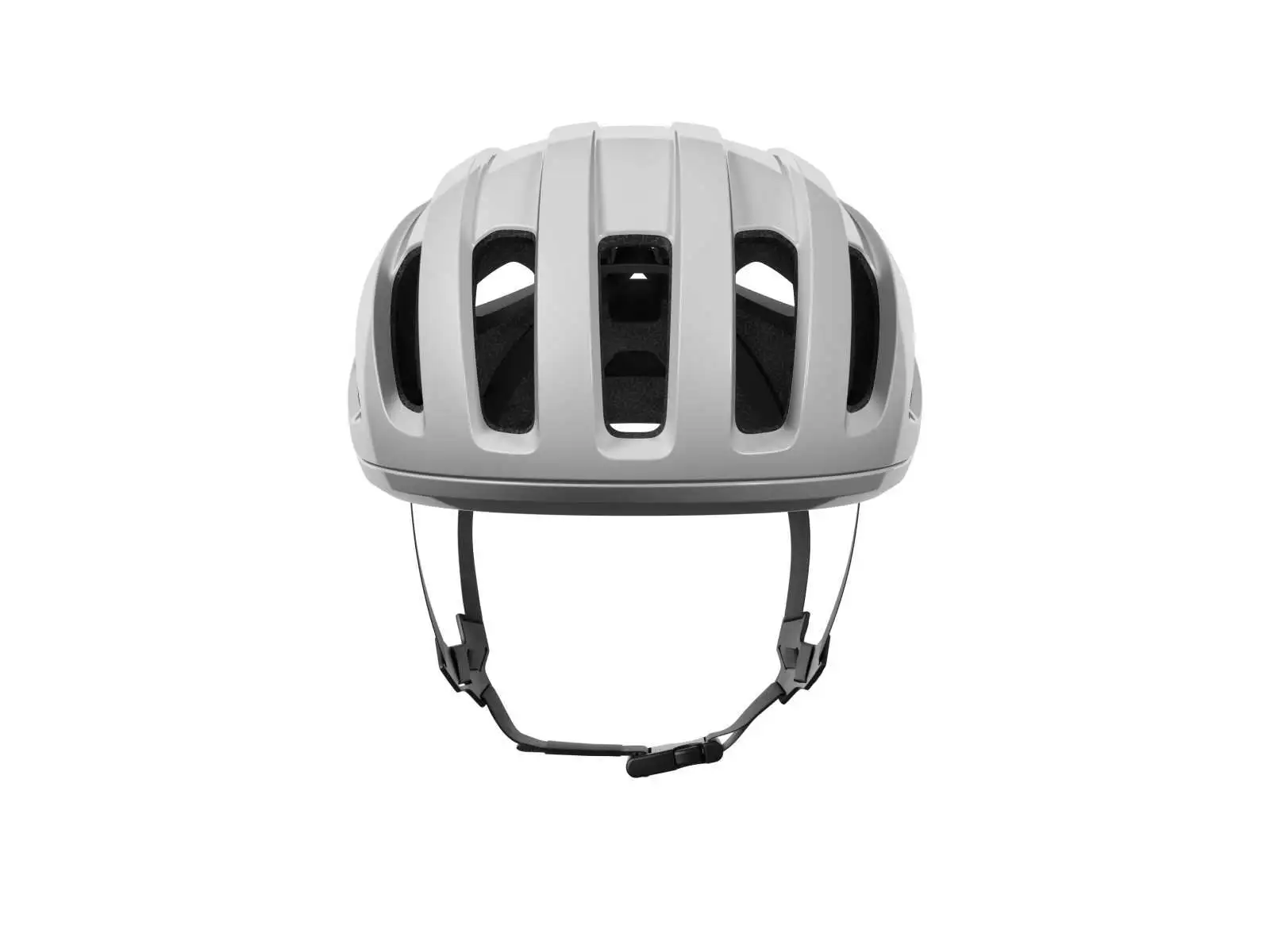 POC Amidal Rennradhelm Hydrogen White/Uranium Black Matt