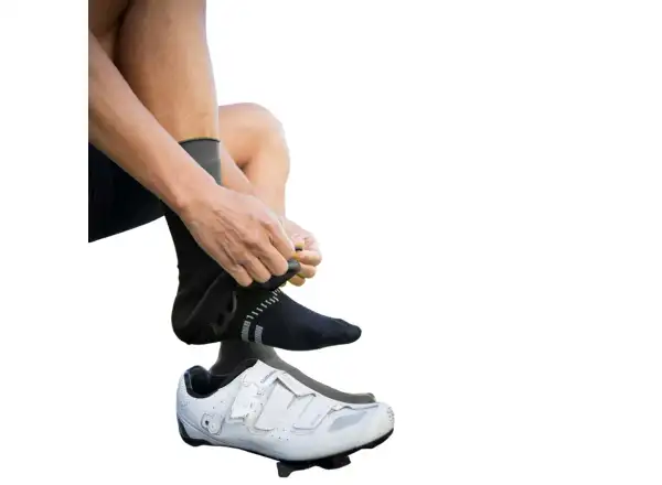 Velotoze Tall Silikon-Überschuhe schwarz.