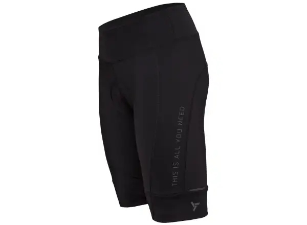 Silvini Fortora Damen 3/4 Shorts mit Einsatz Black