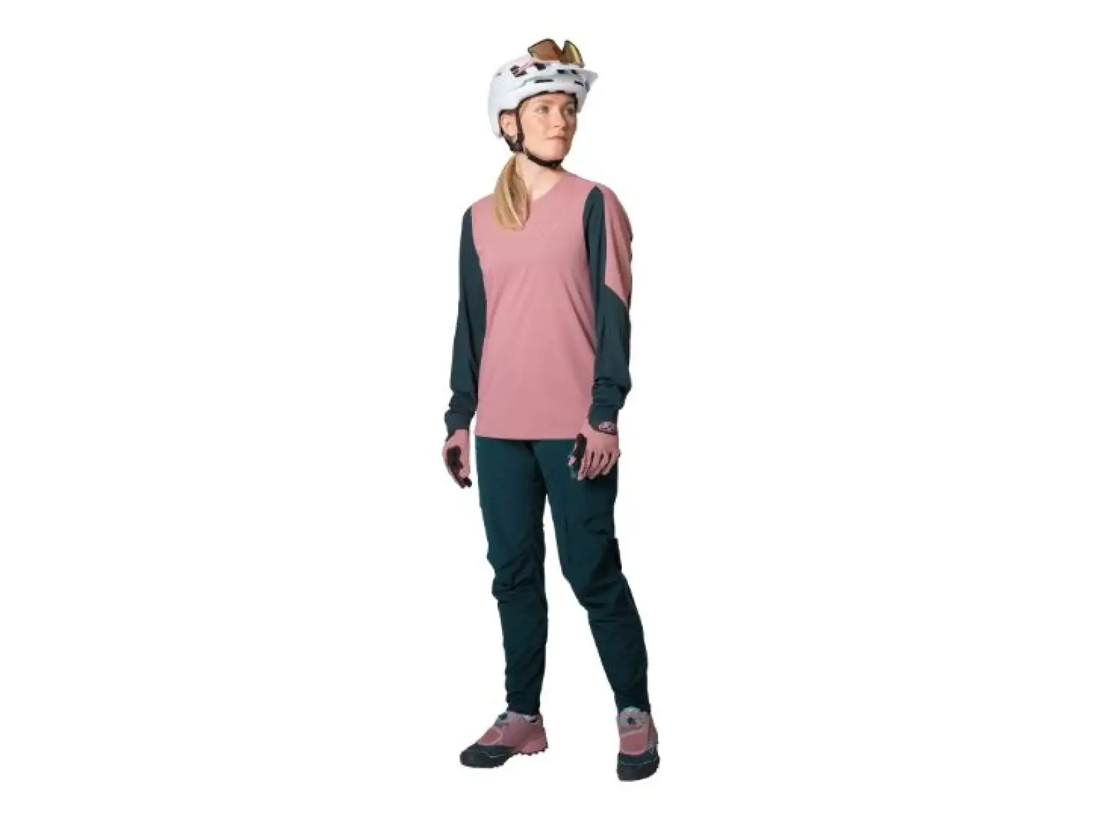 Dynafit Ride Damen Langarm-Shirt Mokarosa