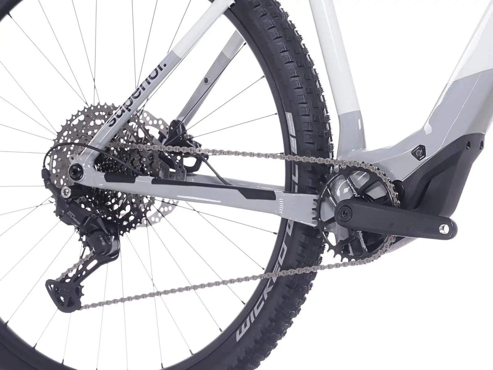 Superior iXP 6.5 E-Mountainbike Gloss Grey