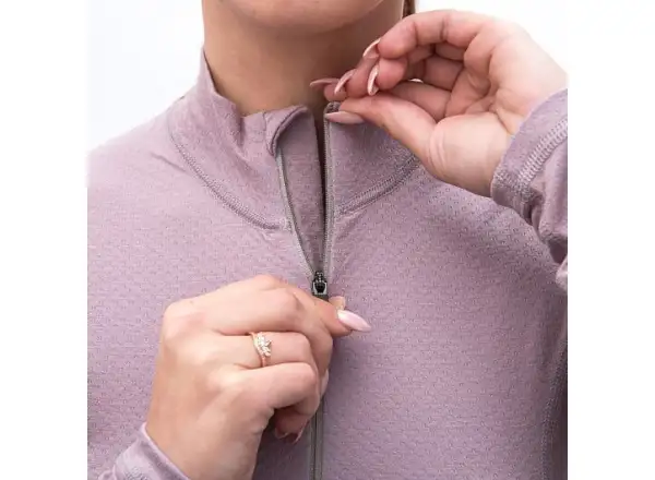 Sensor Merino DF Damen Langarmshirt Mystic Violet
