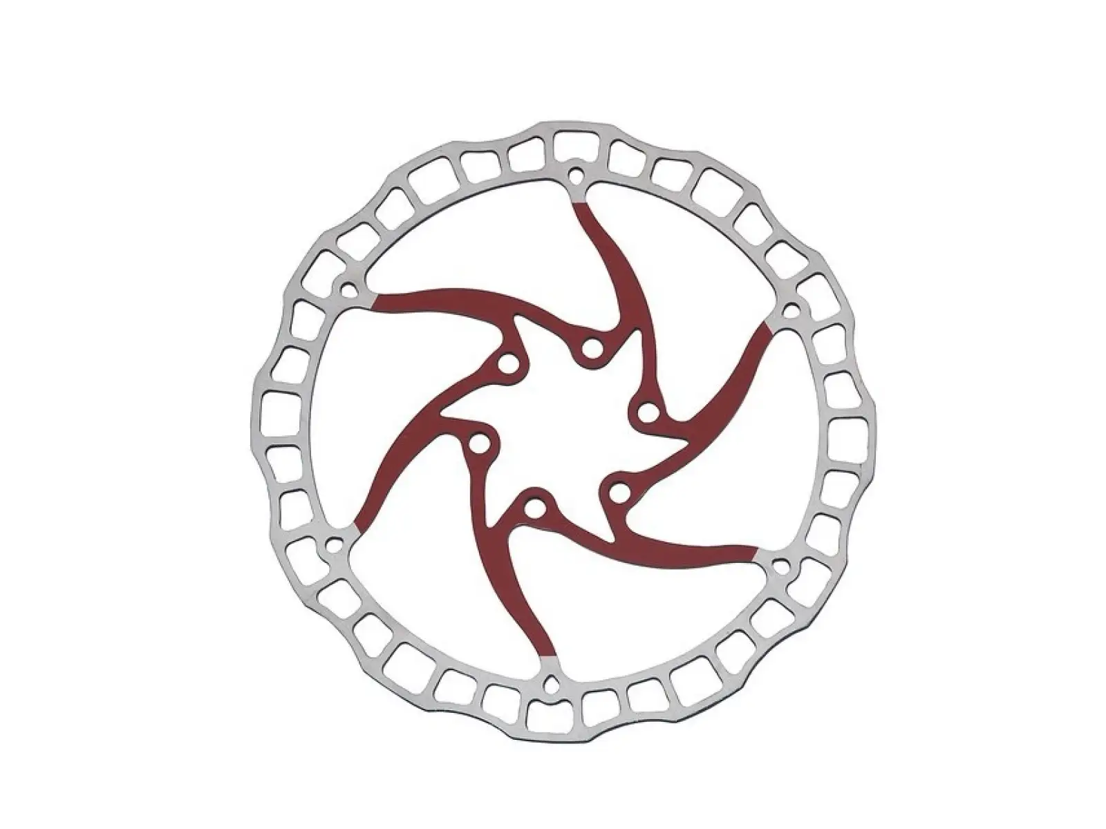 Quaxar Lynx Bremsscheibe 203 mm rot