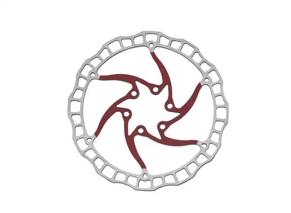 Quaxar Lynx Bremsscheibe 203 mm rot