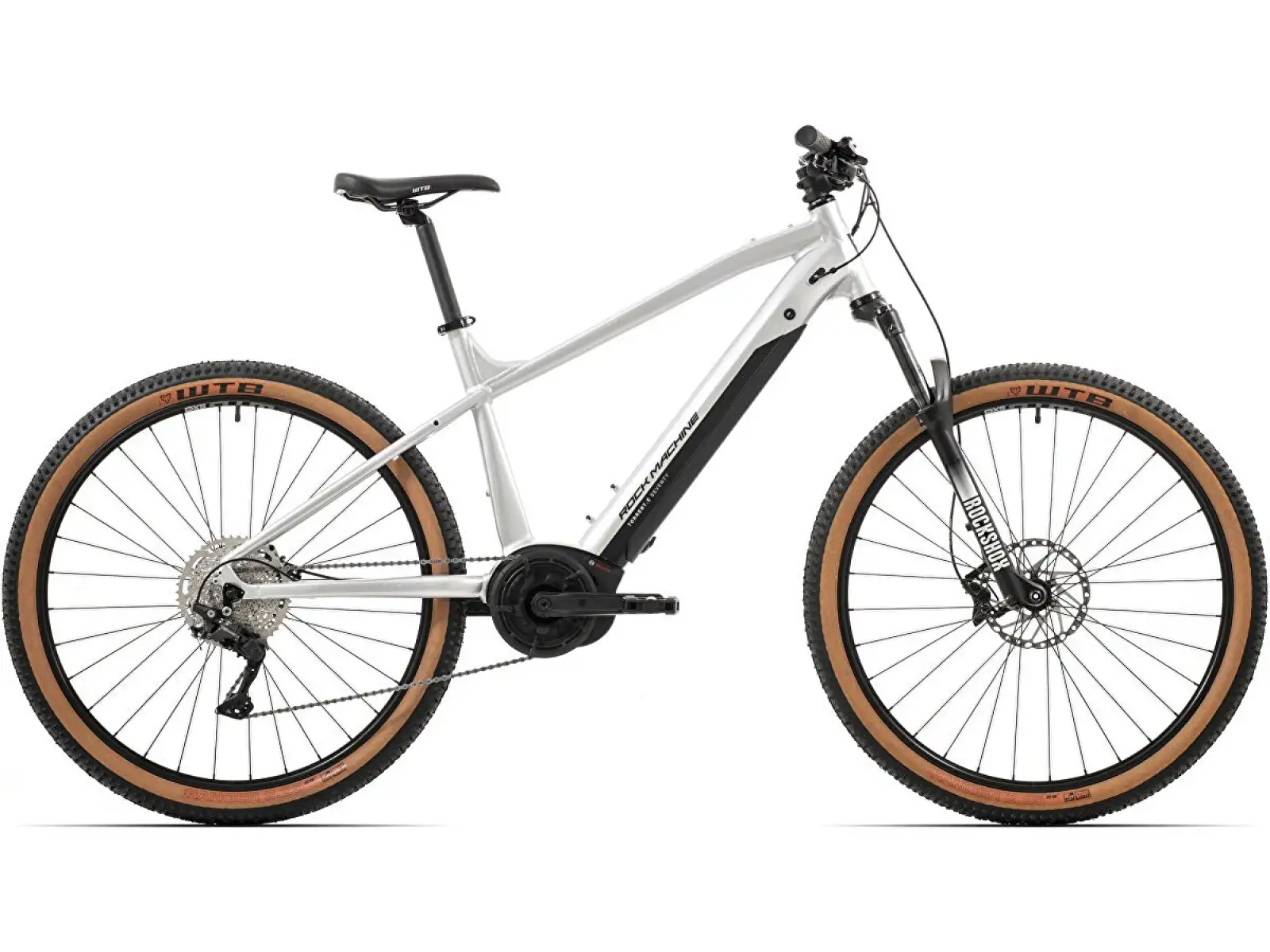 Rock Machine Torrent INT e70-29 Gloss Silber/Schwarz E-Bike