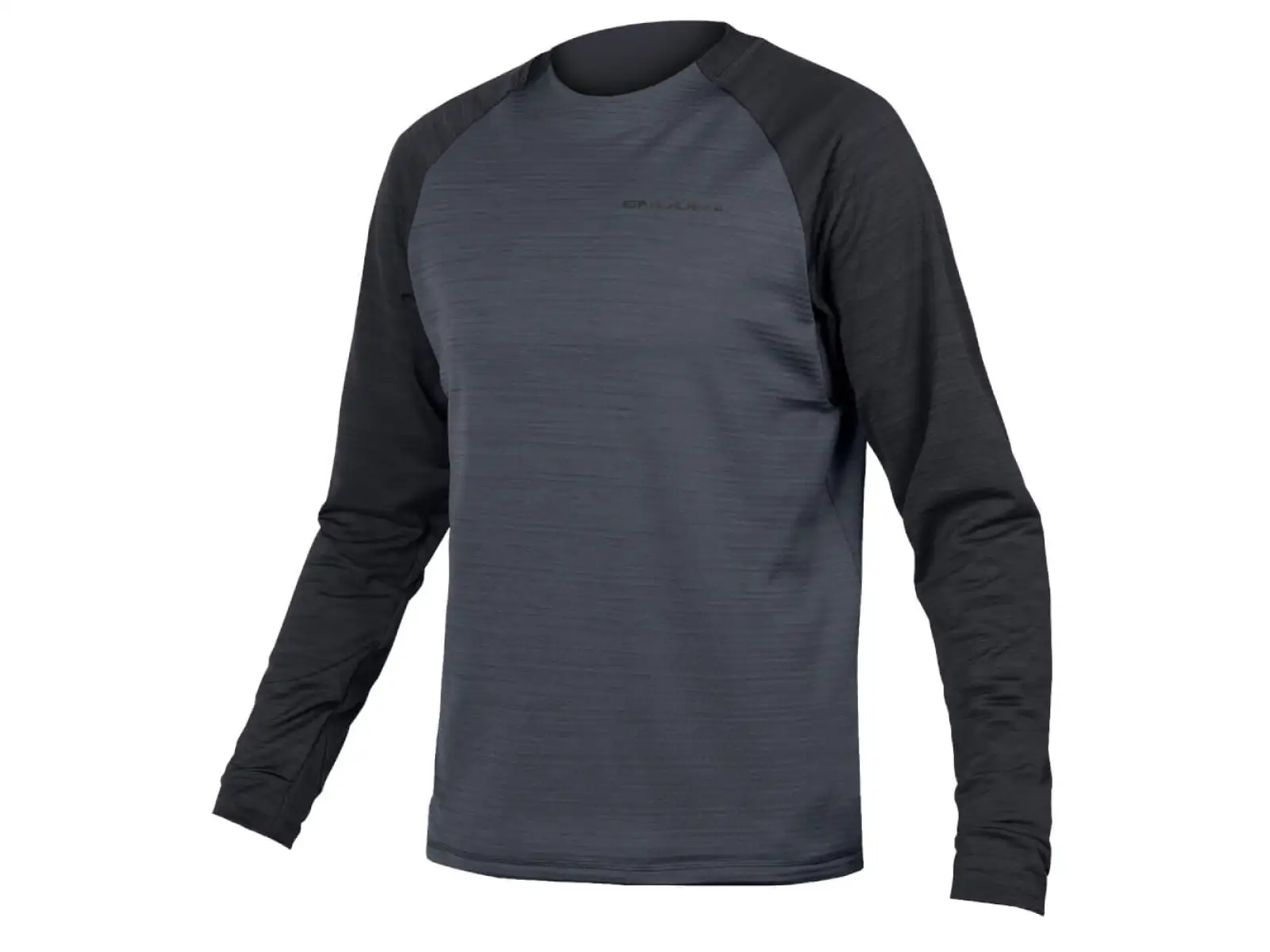 Endura Singletrack Fleece Herren Langarmshirt schwarz