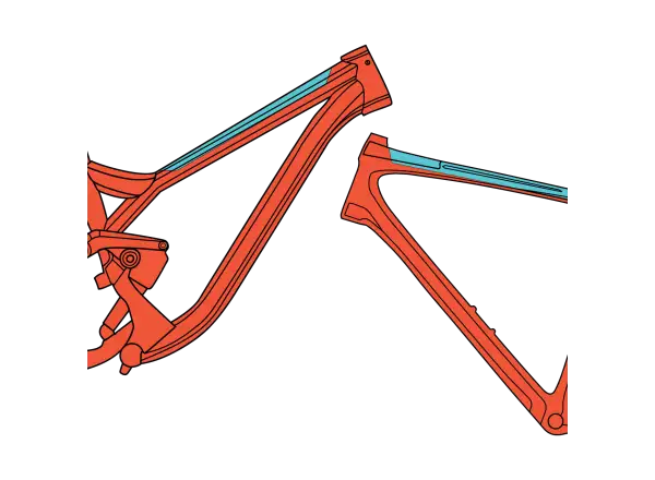 RideWrap Schutzfolie für das Oberrohr
