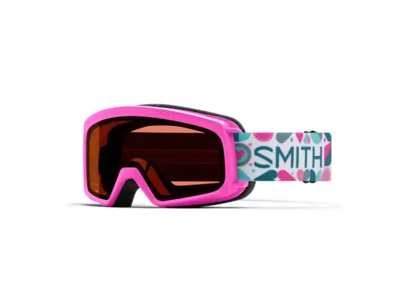 Smith Rascal Kinder Skibrille Vivid Pink Hearts / RC36