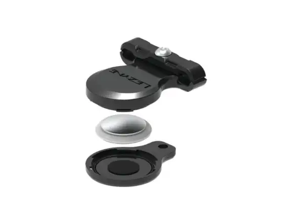Lezyne Matrix Sattel Tagger Sattelhalter für Apple AirTag Locator schwarz