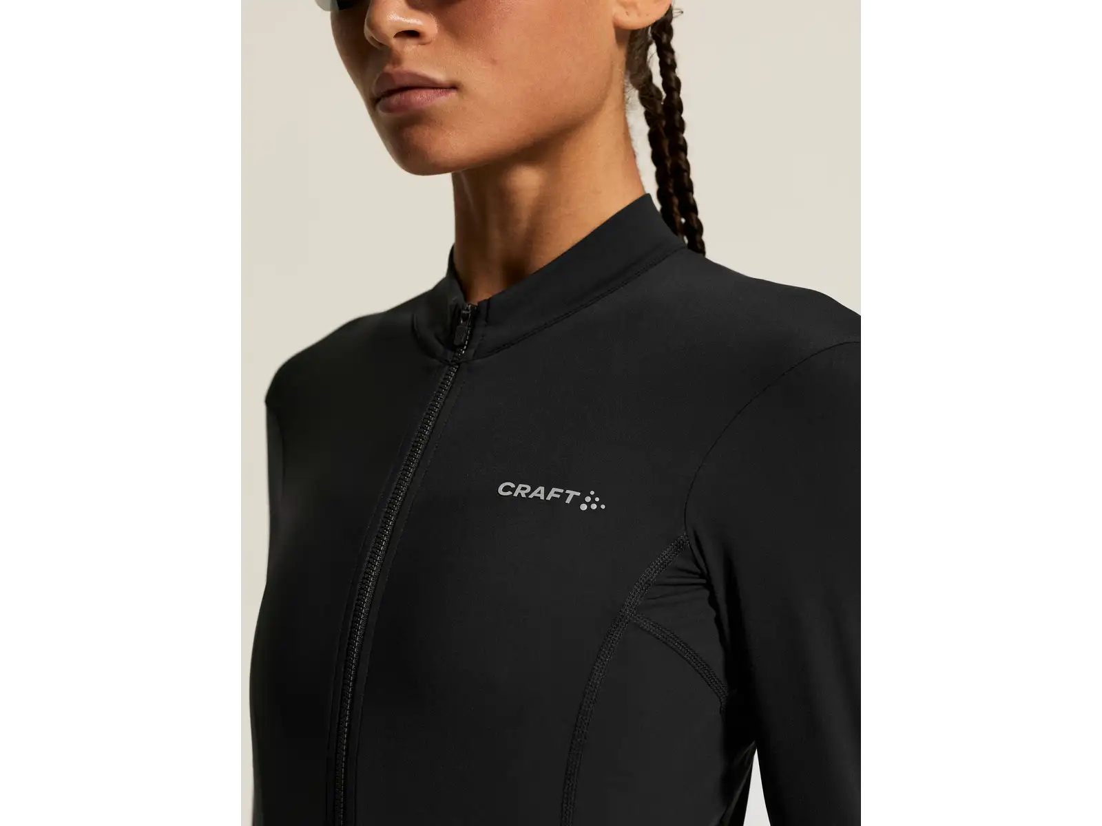 Craft Endur Training Damen-Trikot Langarm schwarz