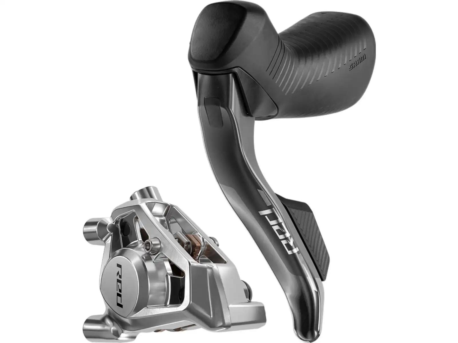 Sram Red AXS E1 Vorderradbremse und Schaltung.