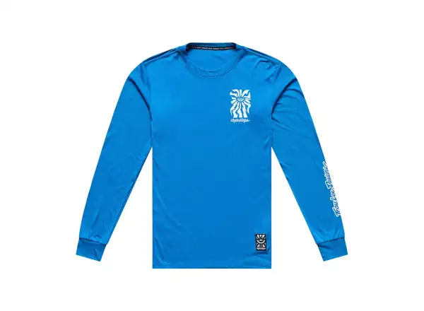 Troy Lee Designs Skyline Ride Herrentrikot One Eye Aero Blue