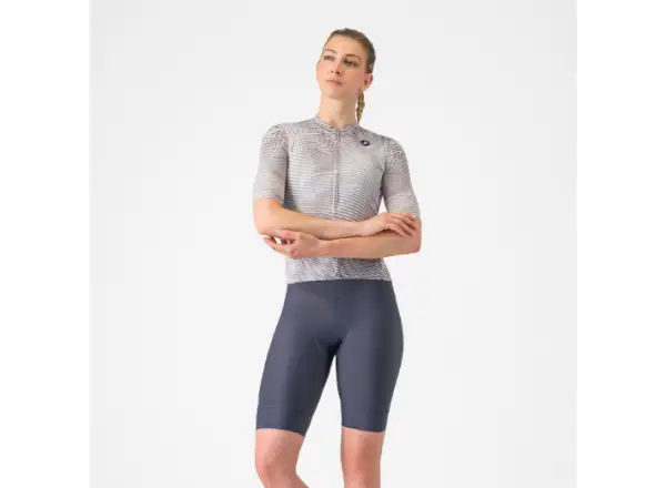 Castelli Prima 2 DT Damen-Trägerhose Twilight Blue/Hibiscus