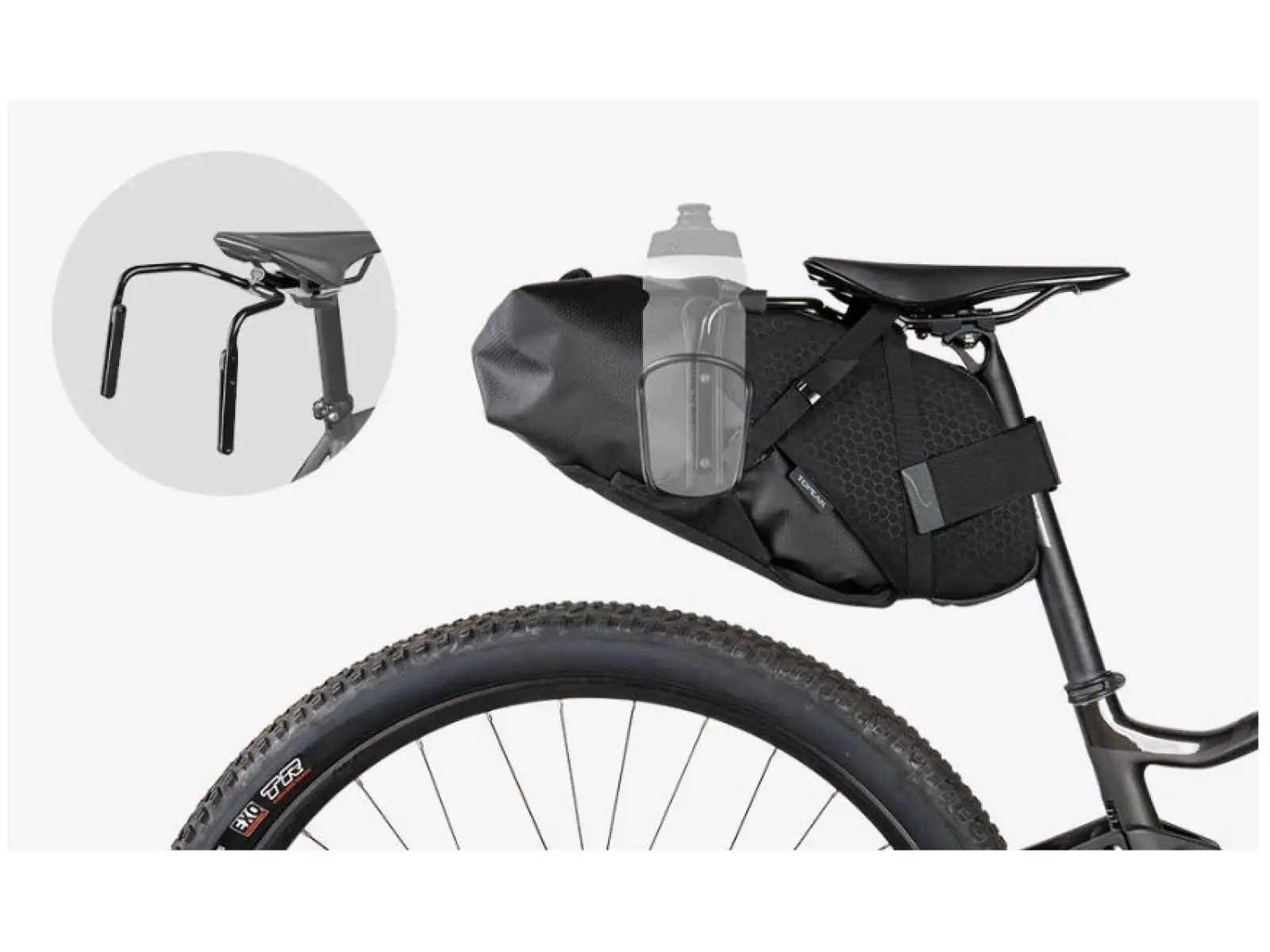 Topeak BackLoader X Satteltasche 15 l Schwarz