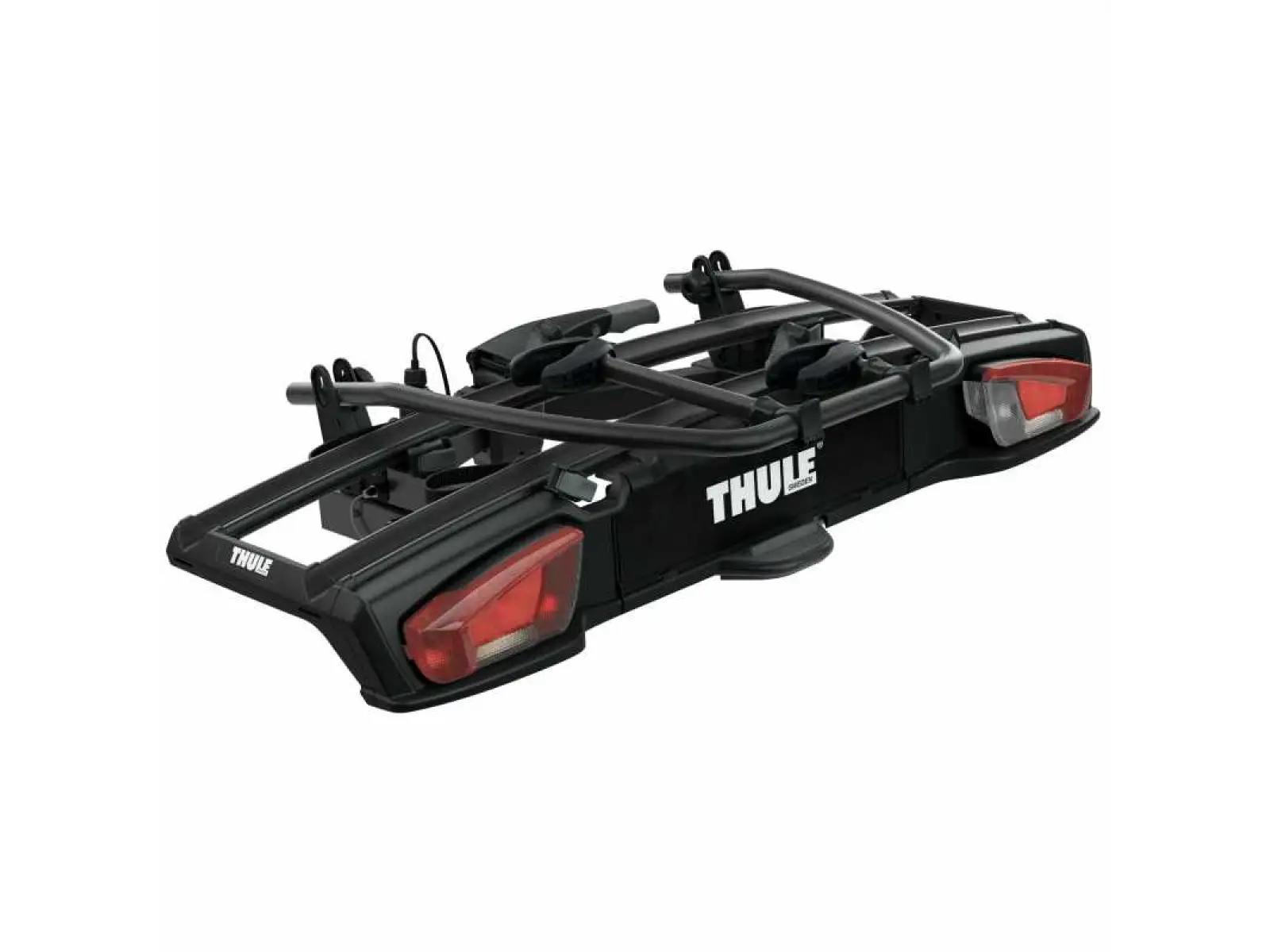 Thule VeloSpace XT Fahrradträger für die Anhängerkupplung für 2 Räder Schwarz