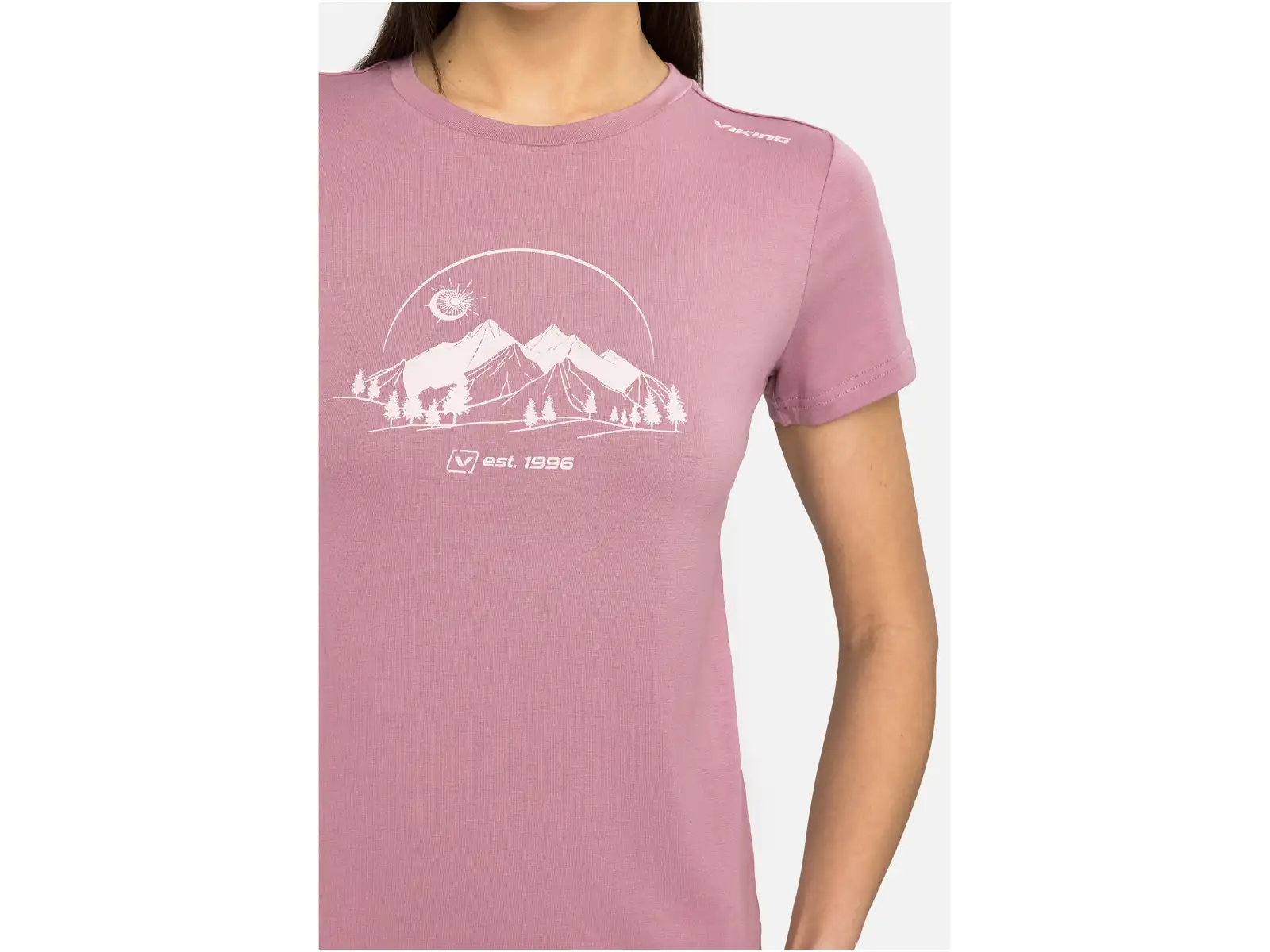 Viking Lenta Lady Damen T-Shirt Kurzarm Pink/Fuchsia