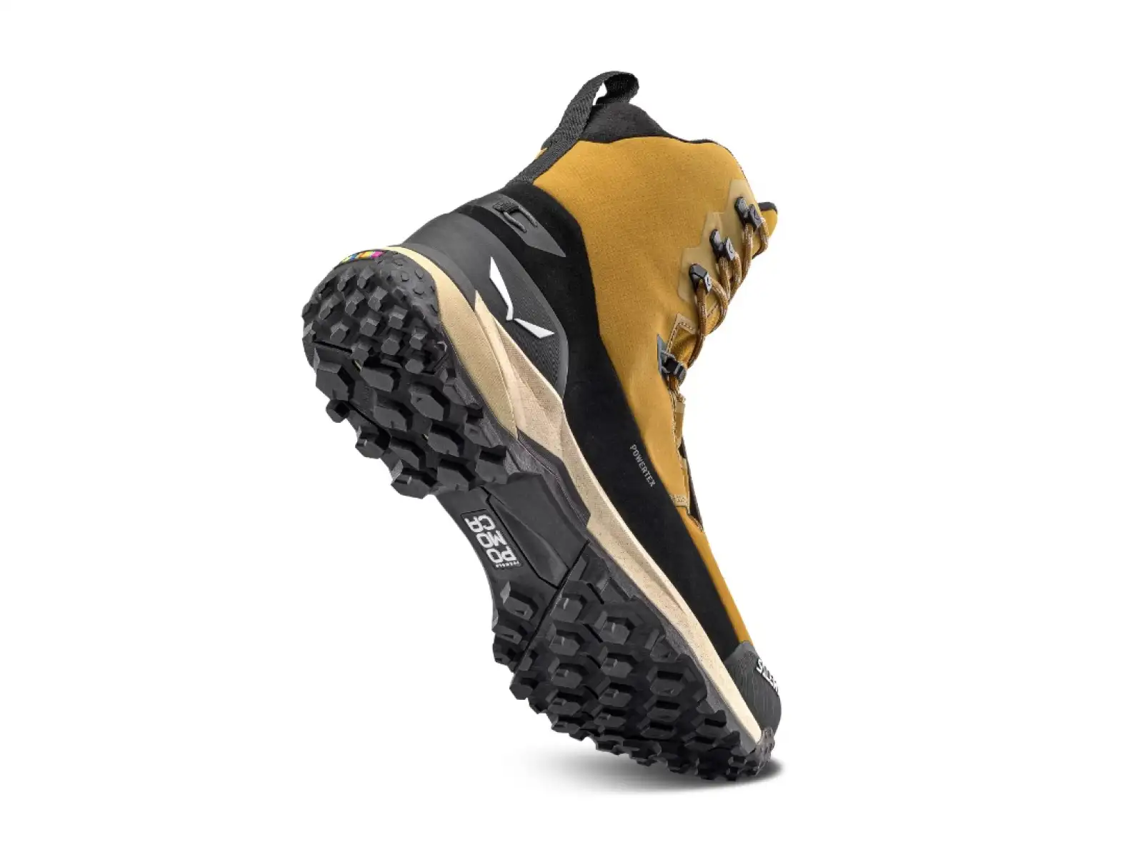Salewa Puez Winter Mid PTX Herrenschuhe Golden Brown / Schwarz