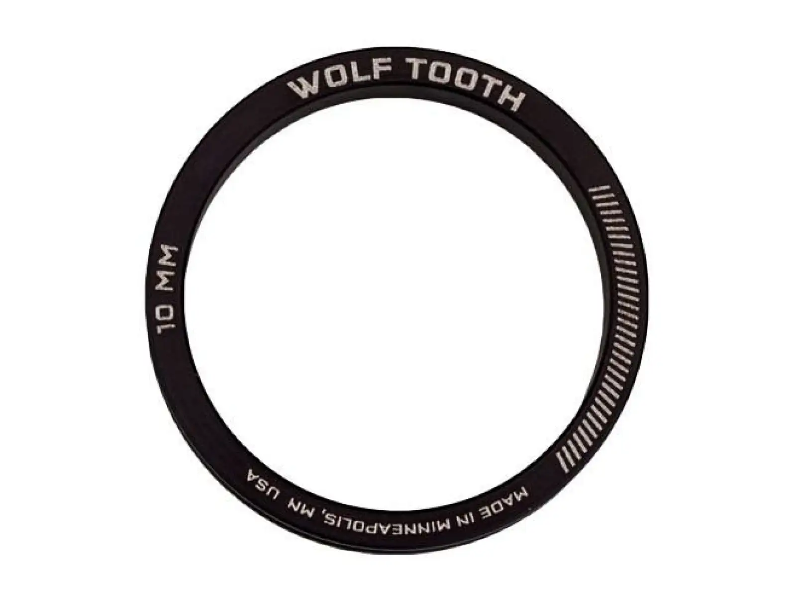 Wolf Tooth Vorbauerhöhung 5 mm Schwarz 5 Stück
