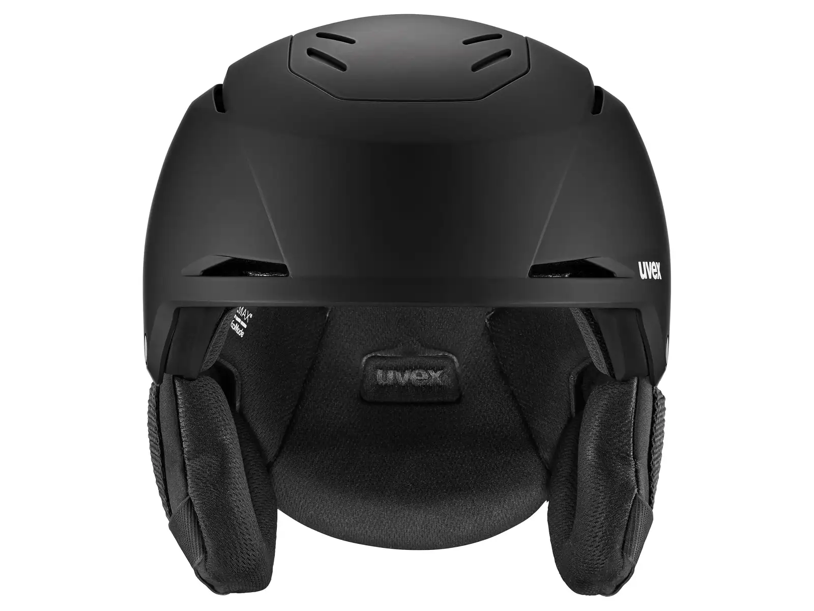 Uvex Resolution Mips Skihelm Black/White Matt
