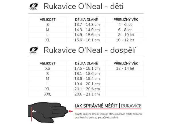 Oneal Matrix Kinderhandschuhe Crank