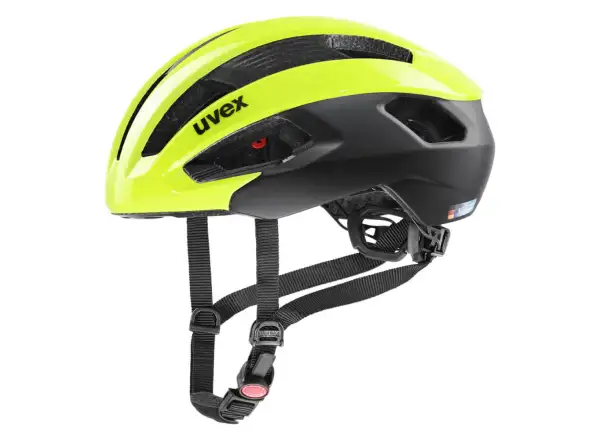 Uvex Rise CC Helm Neon Yellow/Black Matt
