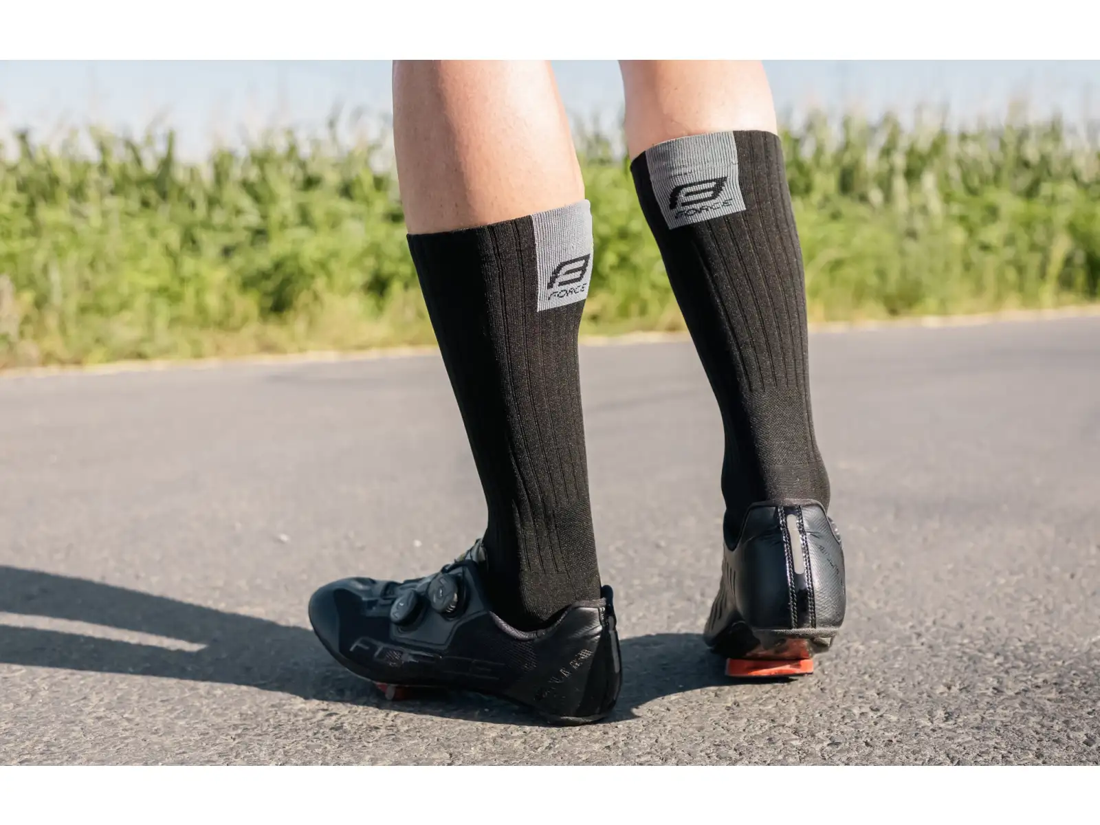 Force Ribbon Socken schwarz