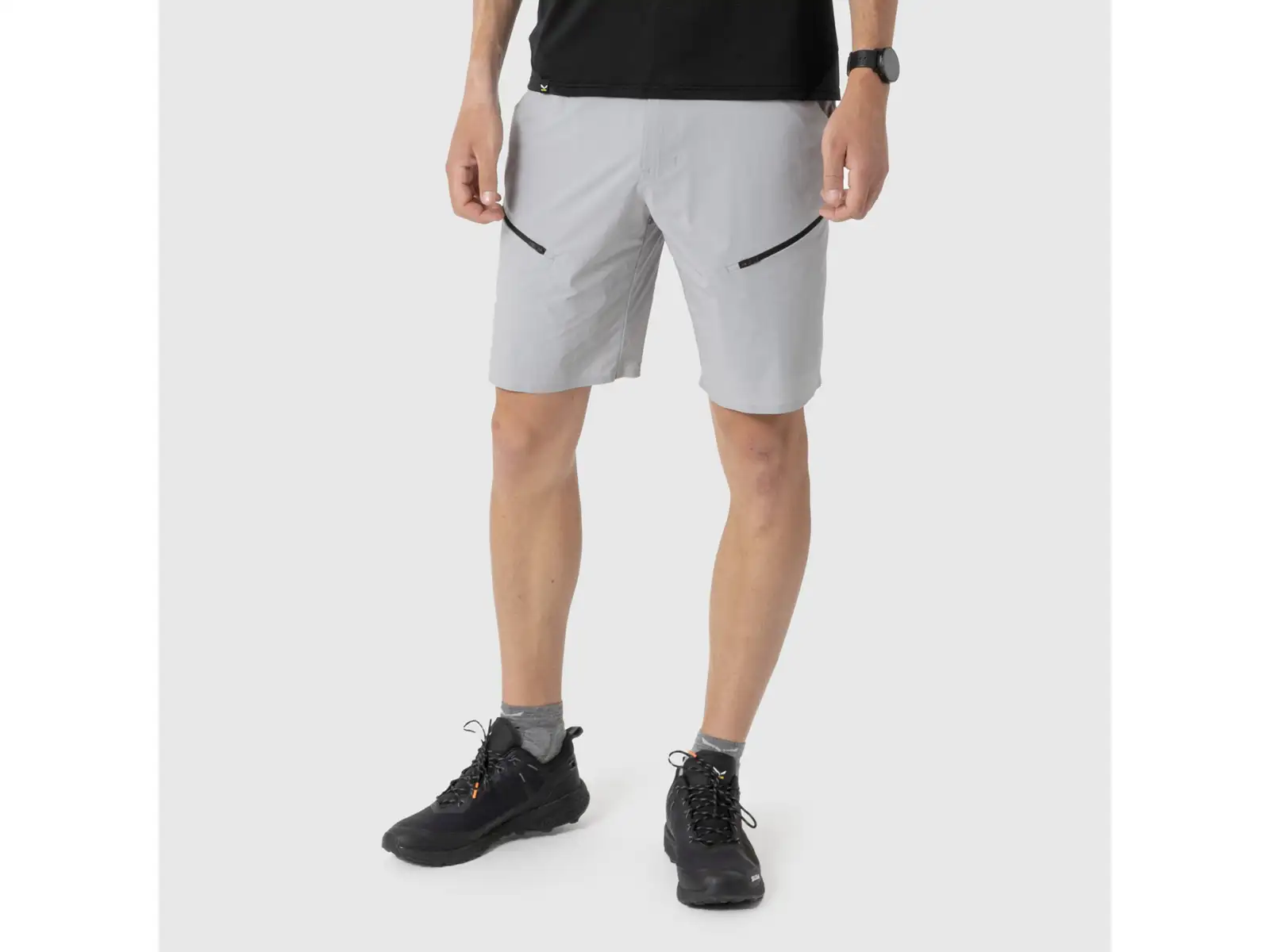 Salewa Pedroc PRO Durastretch Cargo Shorts für Herren in Black Out
